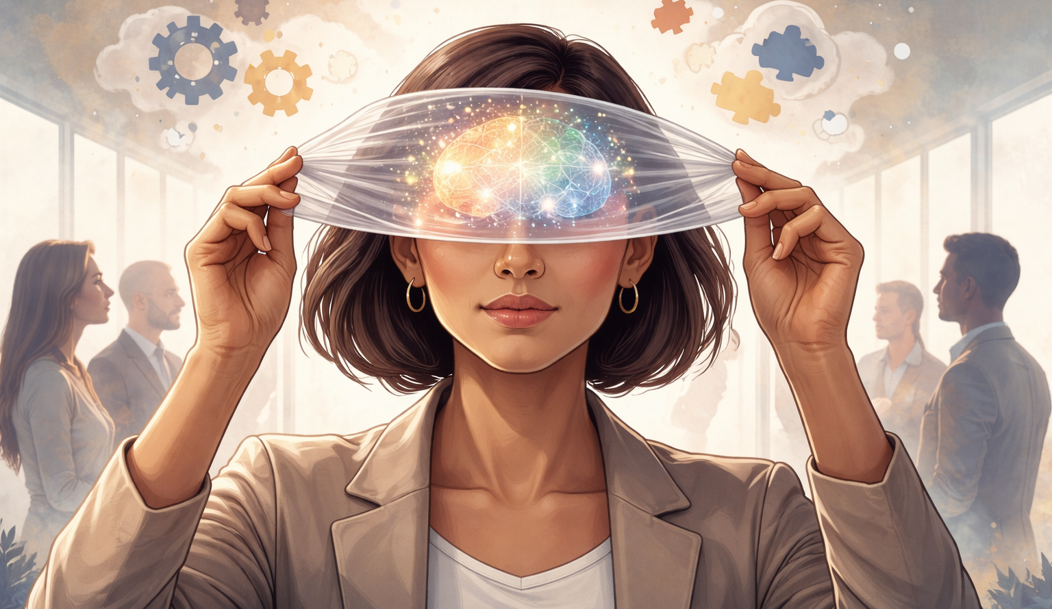 Imagen conceptual que representa el liderazgo sin sesgos